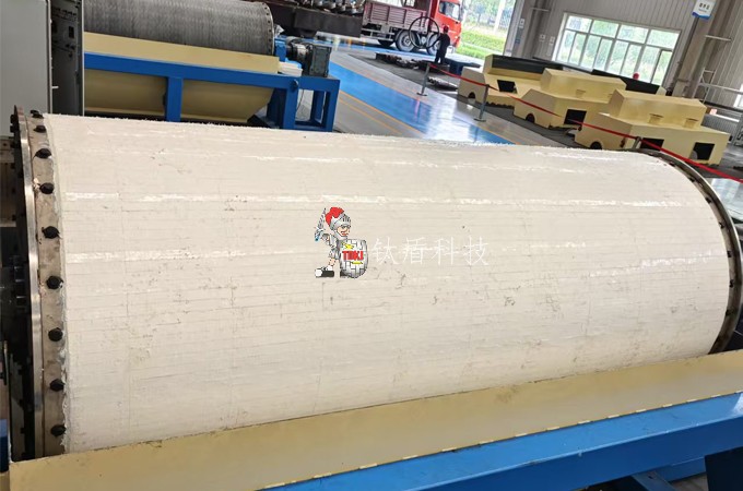 耐磨陶瓷片在磁选机滚筒上的应用